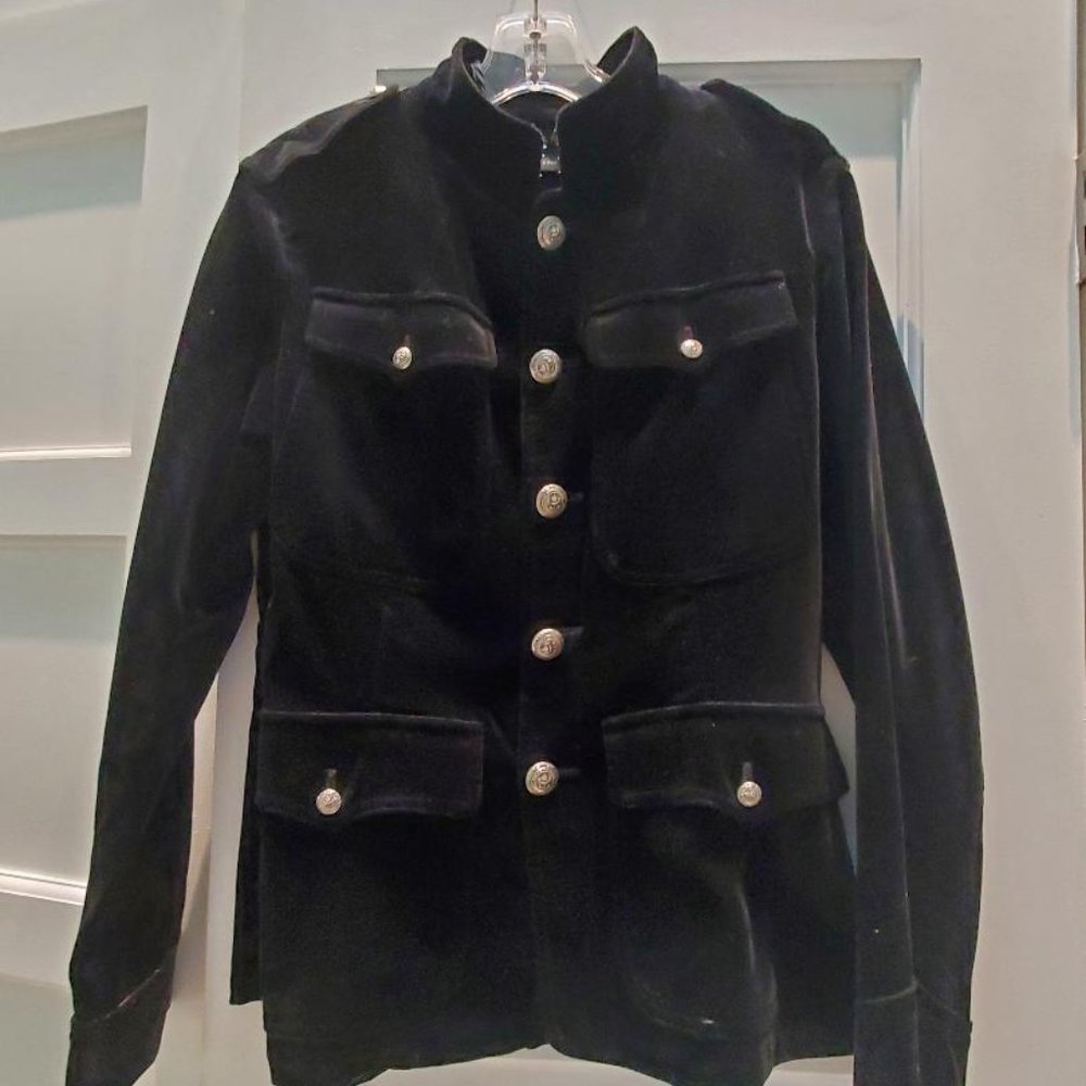 Ralph Lauren Black Velvet Jacket